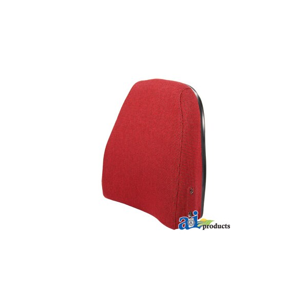 Back Cushion, Steel, CRANBERRY FABRIC 18" x18" x3"